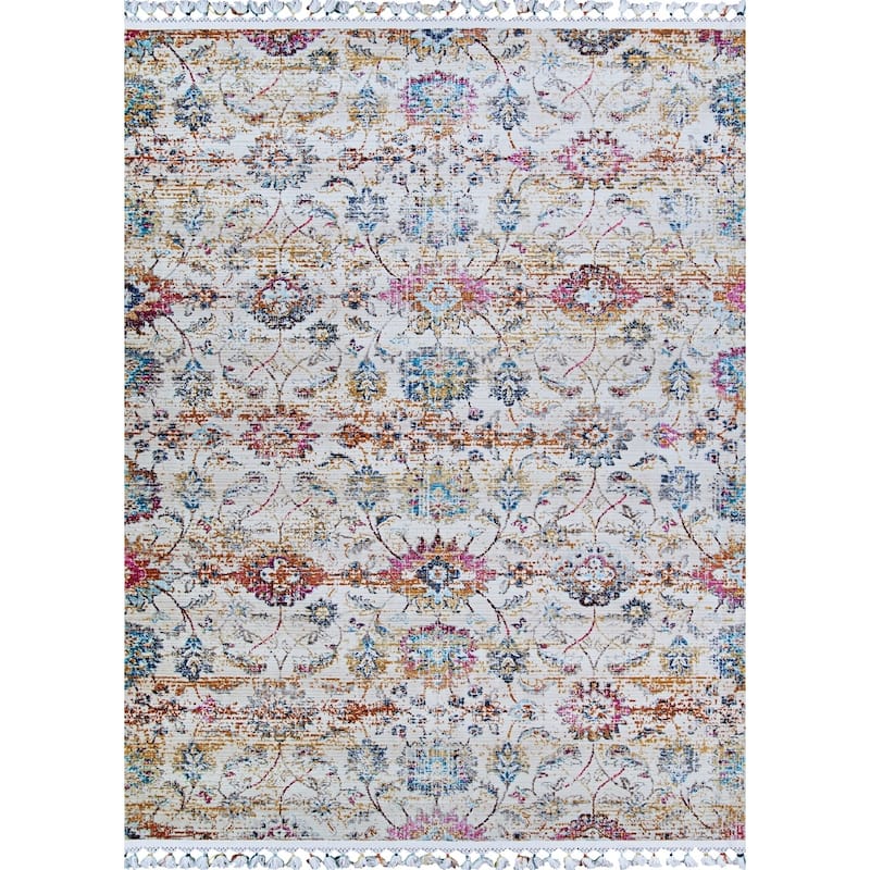 Jewel Thistle Multicolor Area Rug