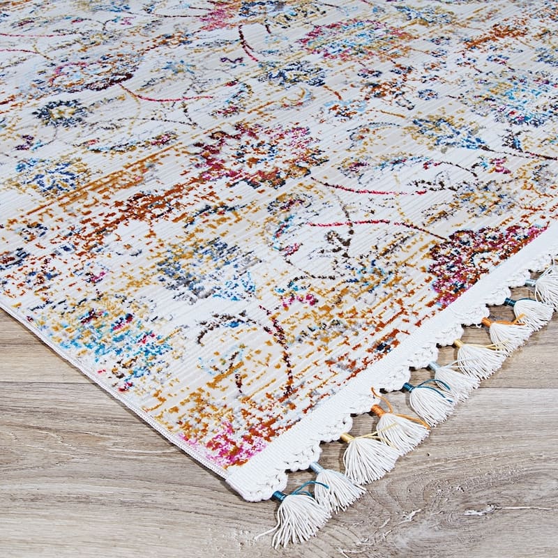 Jewel Thistle Multicolor Area Rug