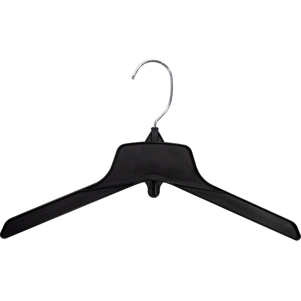 black coat hangers