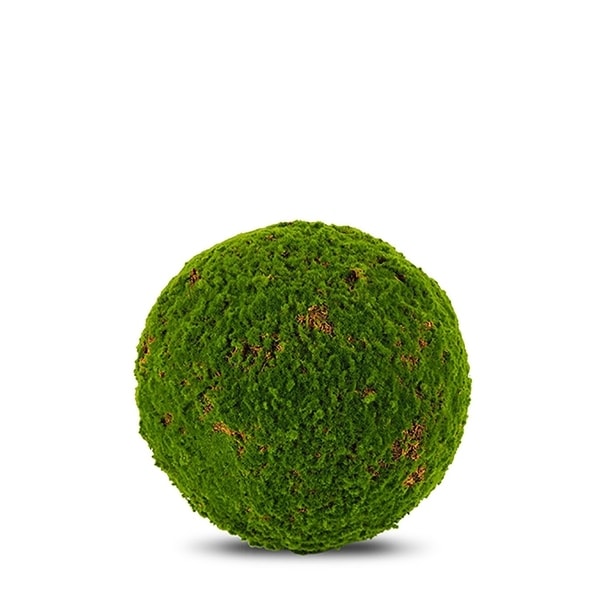Moss Ball Artificial Faux Botanical - Green - 22 Inch