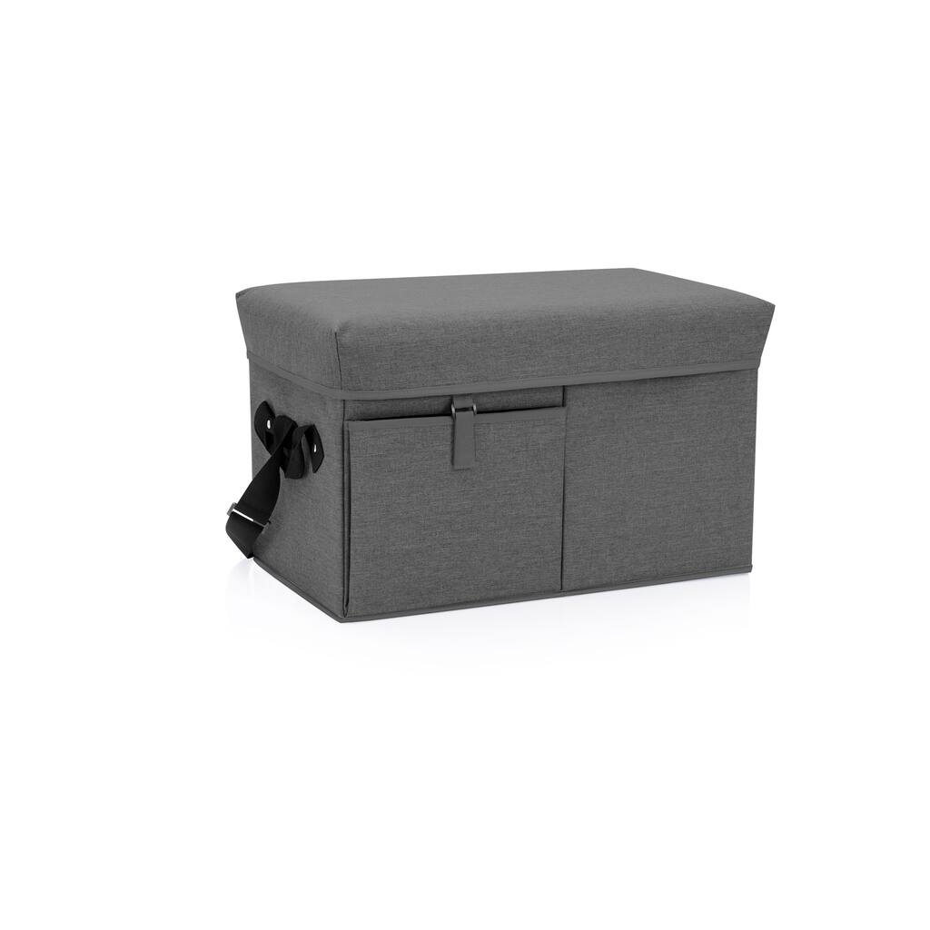 Ottoman Portable Cooler, (Grey)