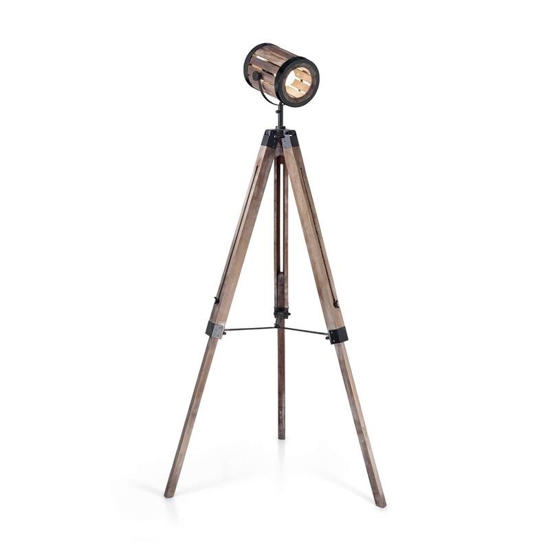 Torchio Floor Lamp - Wood