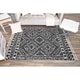 preview thumbnail 4 of 8, CosmoLiving Soft and Plush Geometric Moroccan Shag Tassel Area Rug