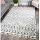 preview thumbnail 10 of 8, CosmoLiving Soft and Plush Geometric Moroccan Shag Tassel Area Rug