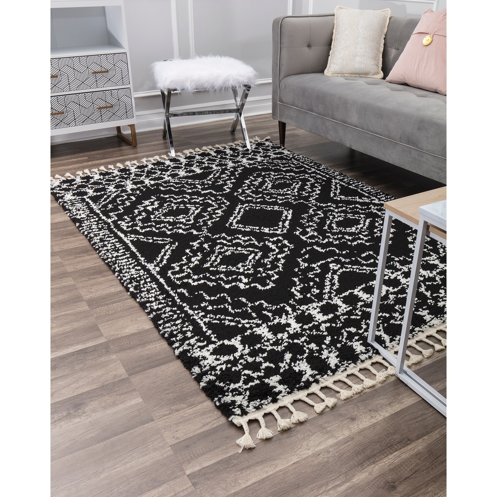 mainstays shag area rug