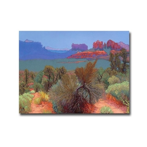 Mary Silverwood 'High Desert' Gallery Wrapped Canvas Giclee Art