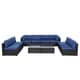 Kinbor Patio Furniture Set Outdoor Sectional Sofa All-Weather Wicker Conversation Set - Thumbnail 12