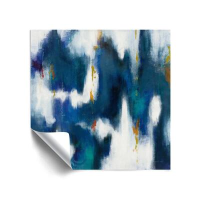 ArtWall Blue Texture II Removable Wall Art Mural