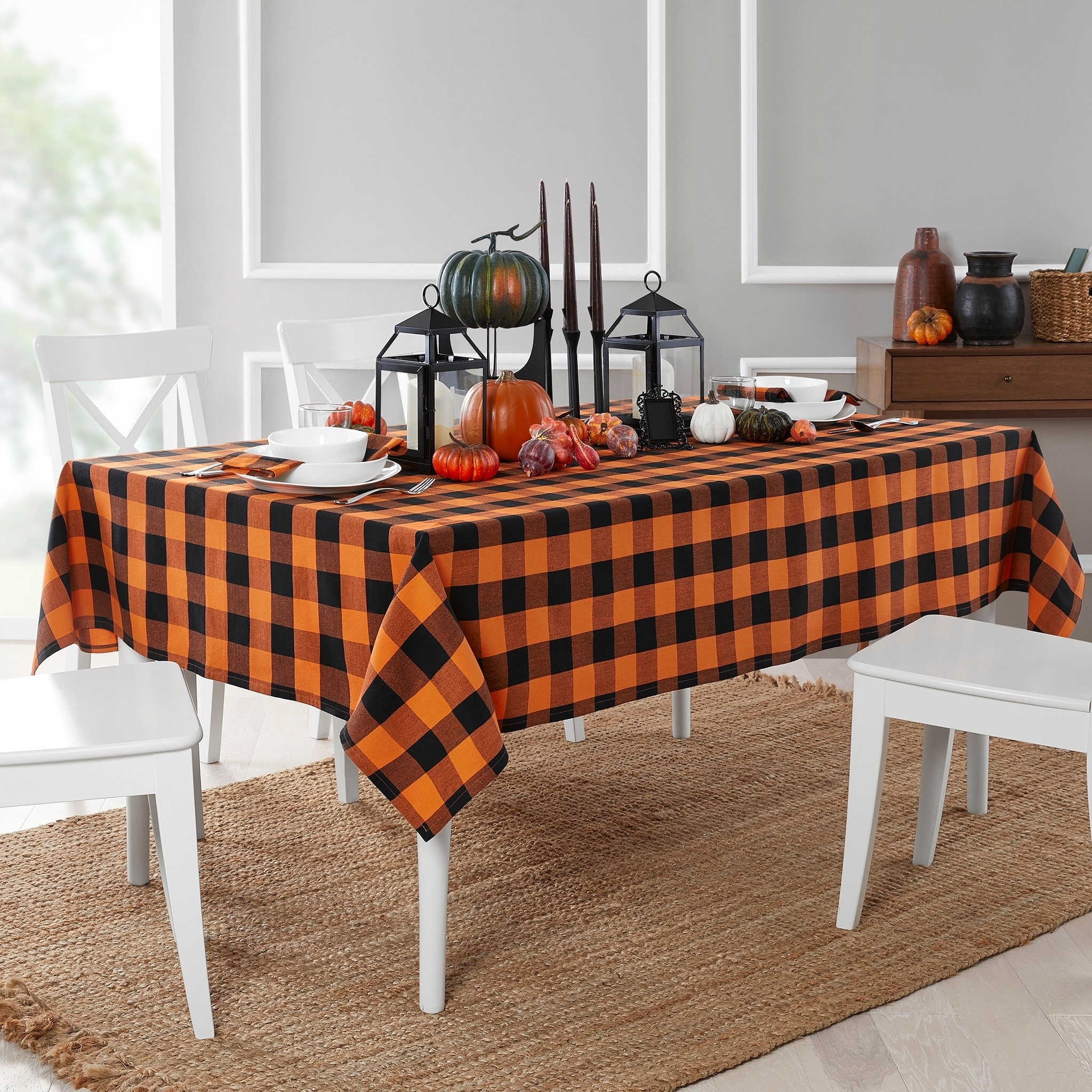 The Gray Barn Bunyan Fall Buffalo Check Tablecloth Overstock 28242587