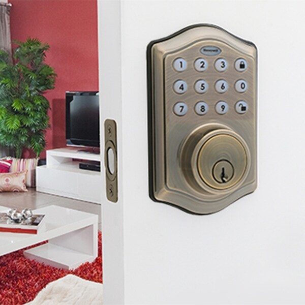 electronic entry door deadbolt