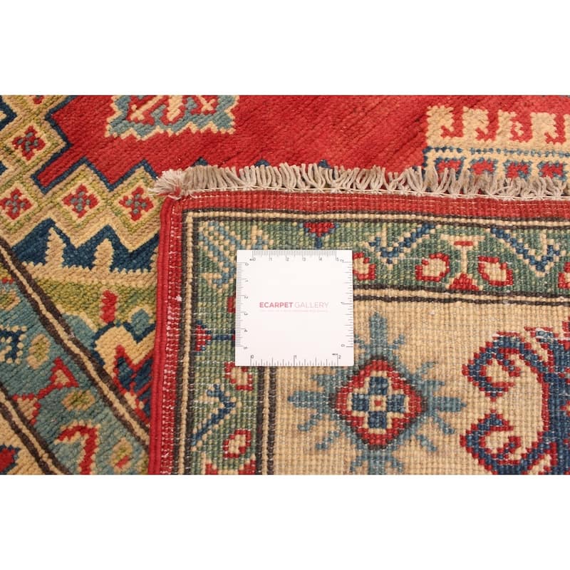 Hand-knotted Finest Gazni Copper Wool Rug - 4'11" x 6'5"/4'11 x 6'5