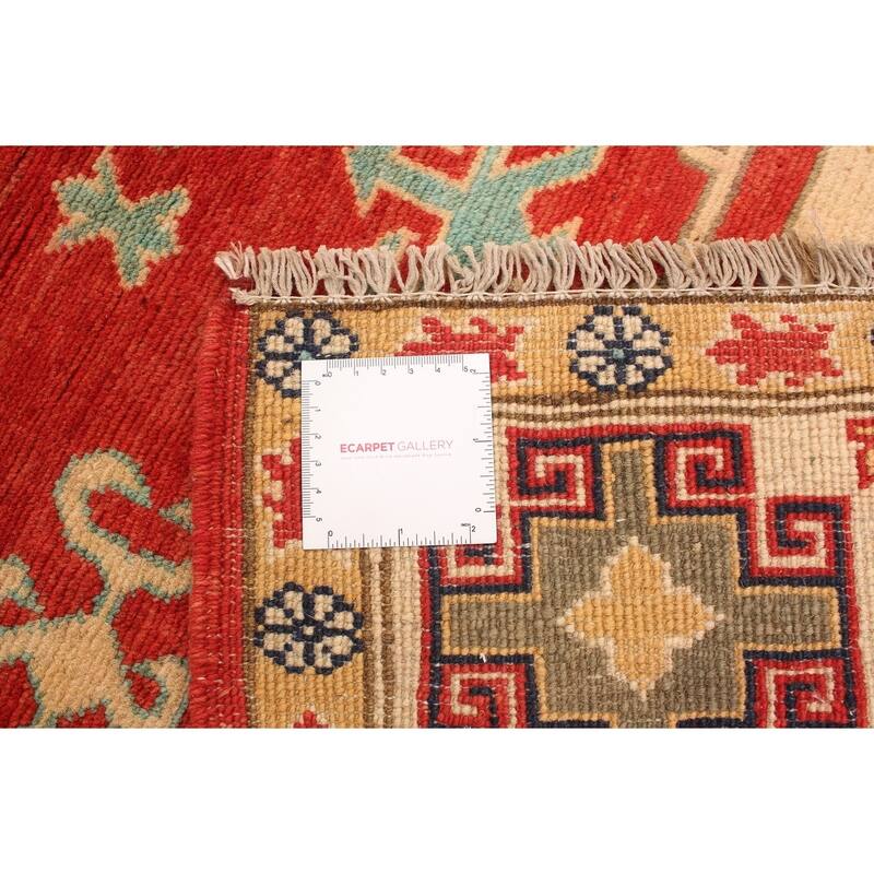 Hand-knotted Finest Gazni Copper Wool Rug - 4'10 x 6'3/4'10" x 6'3"
