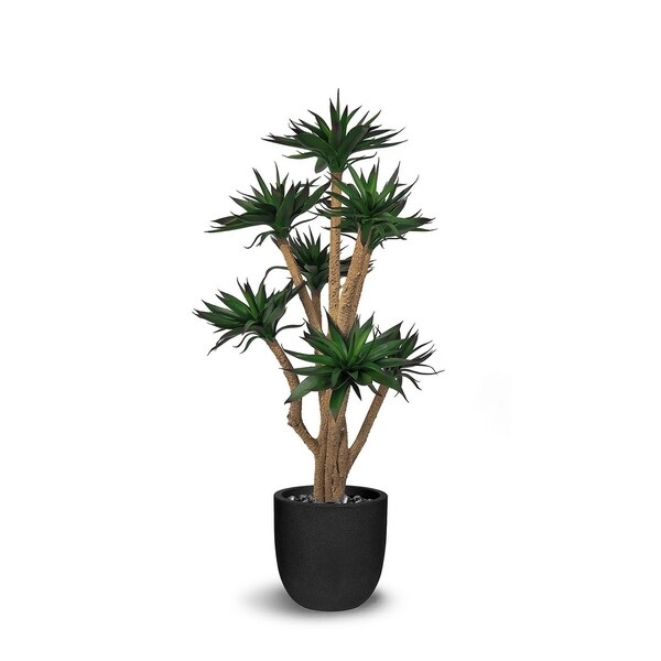 Agave Artificial Faux Botanical - Green - 46 Inch