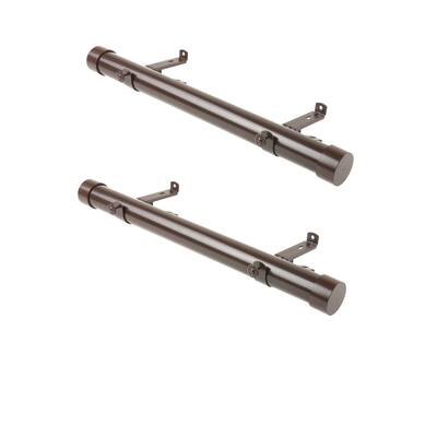 InStyleDesign Hood 1.5" Side Curtain Rod - Set of 2