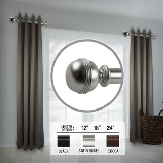 Buy Steel Curtain Rods Hardware Online At Overstock Our Best