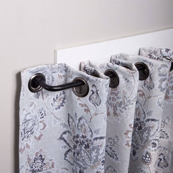 Shop Sun Zero 5 8 Wrap Around Room Darkening Curtain Rod On