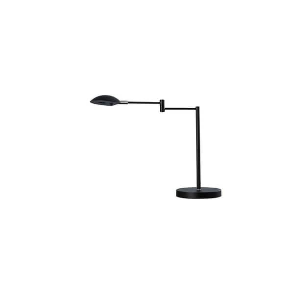 deze servet krom Luna LED Swing Arm Satin Metal Desk Lamp 15.75 In. - On Sale - Overstock -  28249262