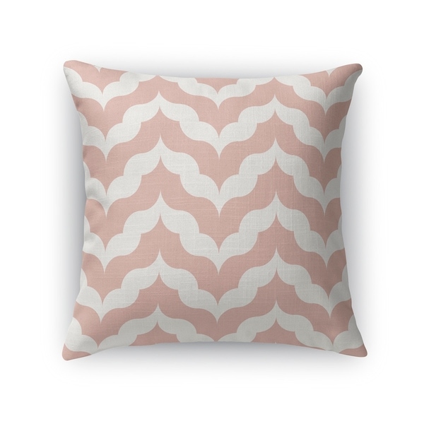 CURRENTS DUSTY ROSE Accent Pillow By Kavka Designs