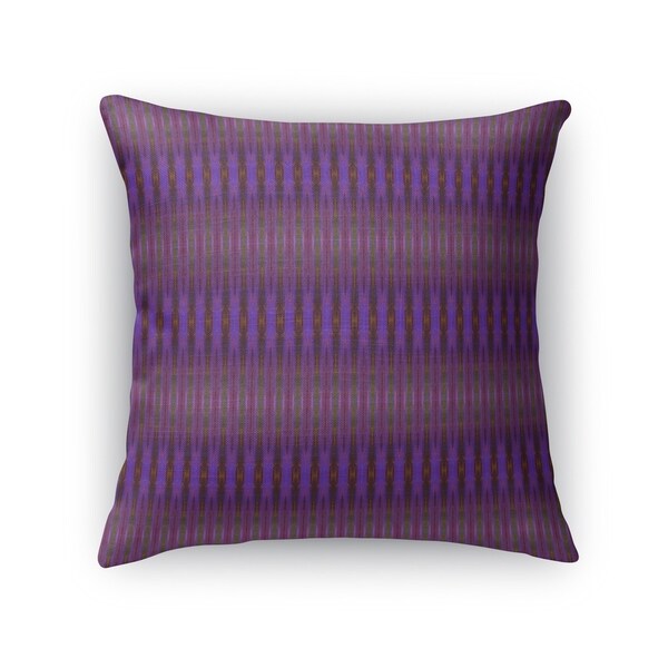 GRADIENT STRIPES PURPLE Accent Pillow By Kavka Designs