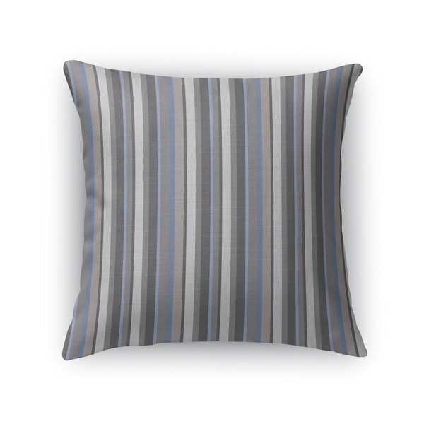 PARISIENNE STRIPE ASH Accent Pillow By Kavka Designs