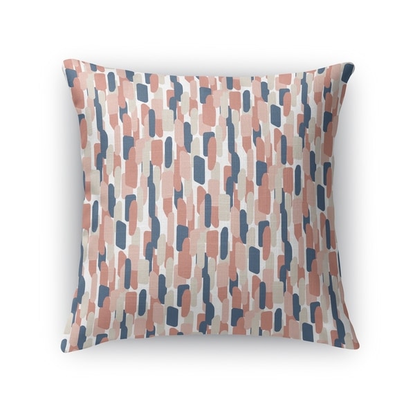 NEVALI V PINK Accent Pillow By Kavka Designs
