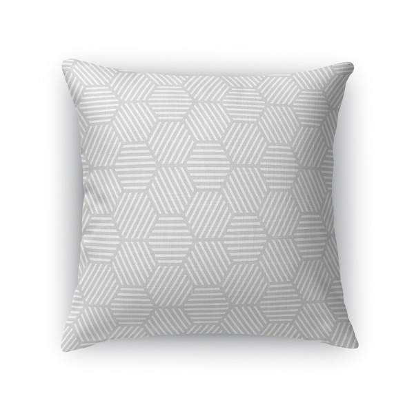 ATHENA GREY Accent Pillow By Kavka Designs