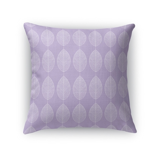 LEAF KEEF PURPLE Accent Pillow By Kavka Designs