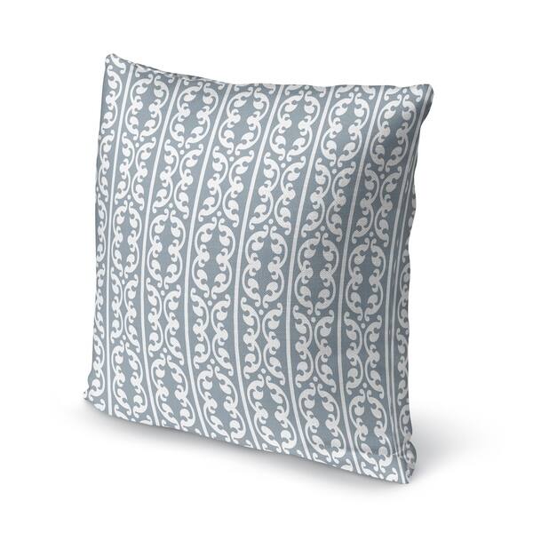 Shop Sokhom Steel Blue Accent Pillow By Kavka Designs On Sale