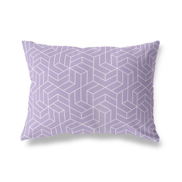 TITAN PURPLE Lumbar Pillow By Kavka Designs