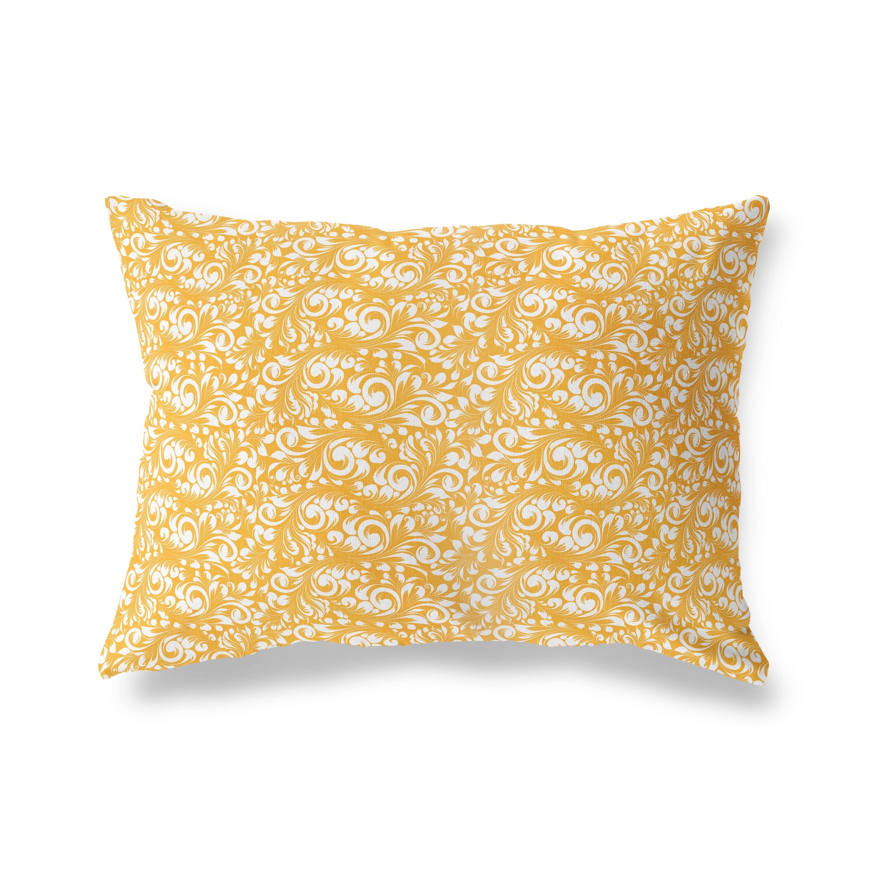 PLUMERIA ORANGE Lumbar Pillow By Kavka Designs - Bed Bath & Beyond ...