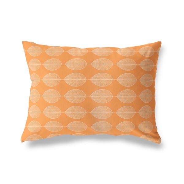 Orange lumbar pillows new arrivals