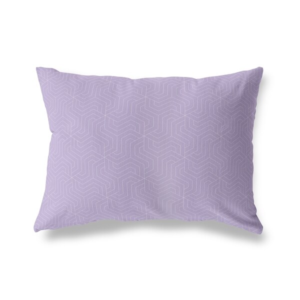 ZEUS PURPLE Lumbar Pillow By Kavka Designs - Bed Bath & Beyond