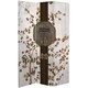 preview thumbnail 3 of 2, Handmade 6' Double Sided Asian Lock Canvas Room Divider