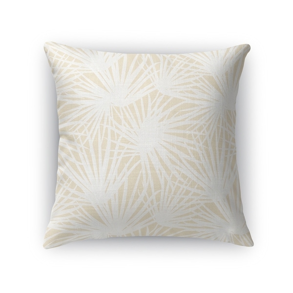 PALM BALM OATMEAL Accent Pillow By Kavka Designs