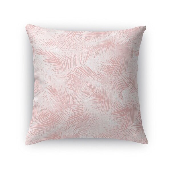 PALM CHEER PINK Accent Pillow By Kavka Designs