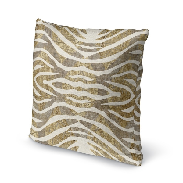 TIGER GOLD Accent Pillow By Kavka Designs