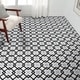 Handmade Berkane in Black with Grey Tile, Pack of 12 (Morocco) - Bed ...