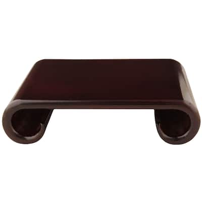 Rosewood Scroll Stand - Extra Small - 5"