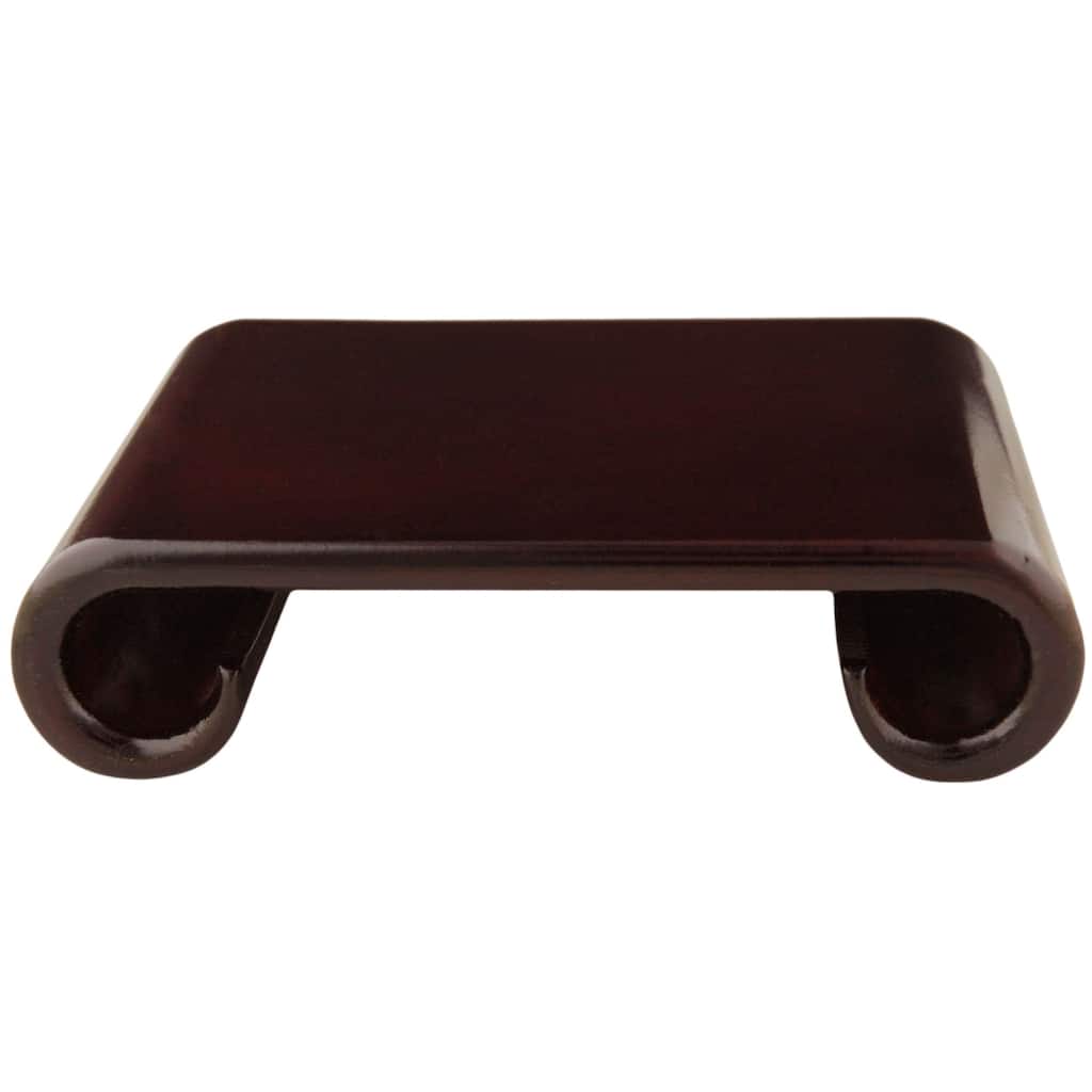 Rosewood Scroll Stand - Extra Small - 5"