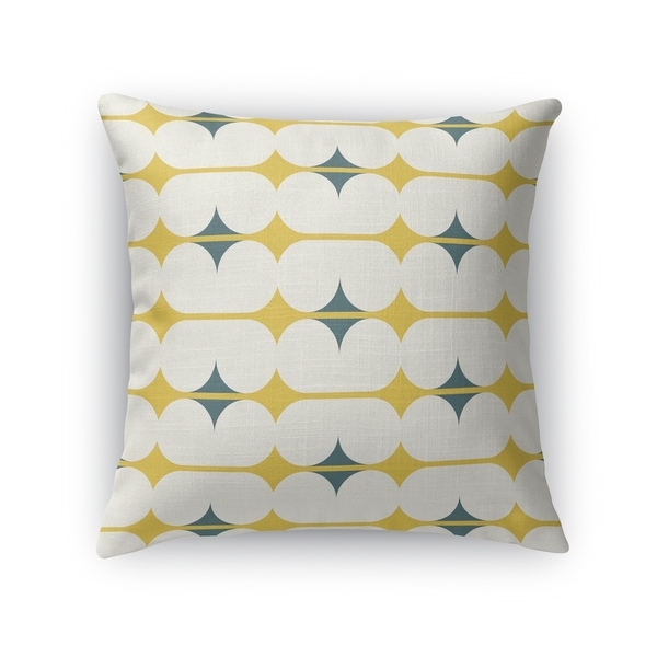 CAPSULES GOLD Indoor|Outdoor Pillow By Kavka Designs