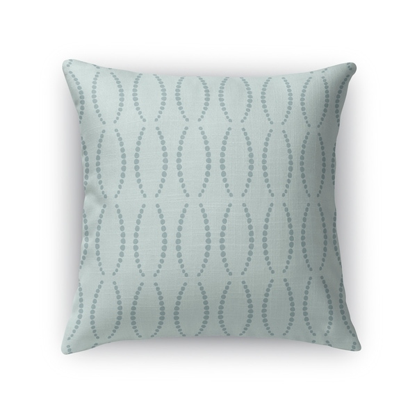 BEADS MINT Indoor|Outdoor Pillow By Kavka Designs