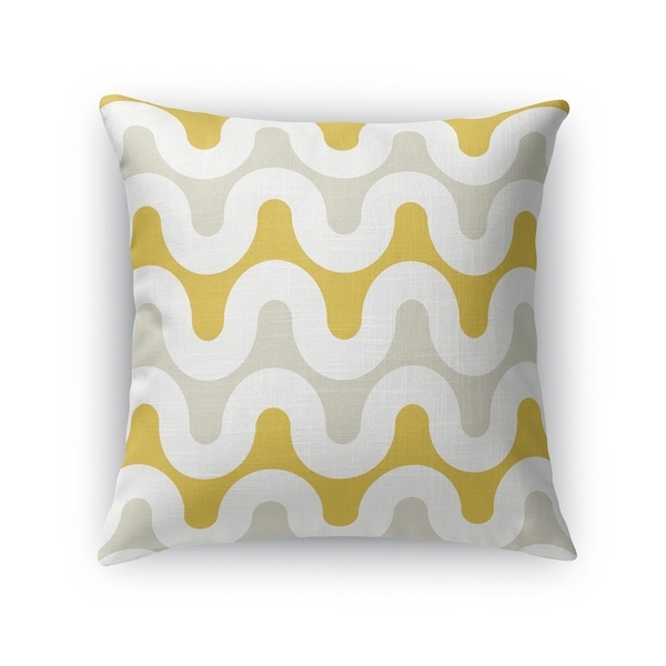 ANALOG GOLD Indoor|Outdoor Pillow By Kavka Designs
