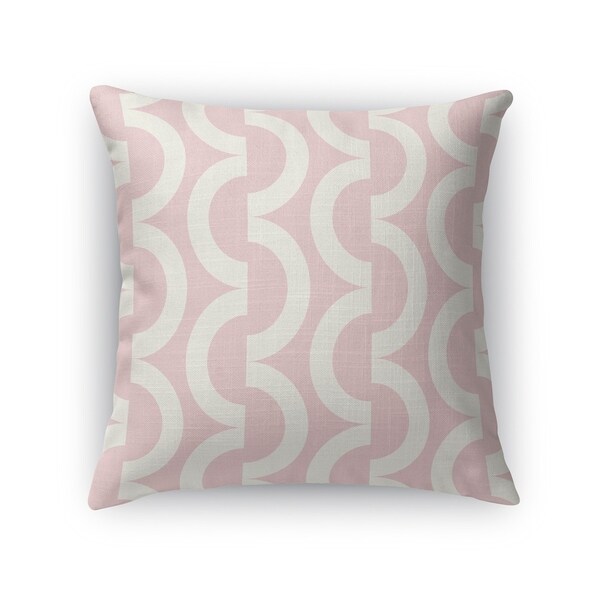 GEOWAVES PINK REVERSE Indoor|Outdoor Pillow By Kavka Designs