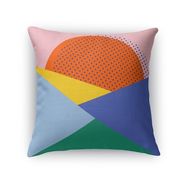 MONROE ORANGE Indoor|Outdoor Pillow By Kavka Designs
