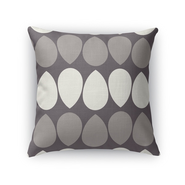 WILMA LIGHT ASH Indoor|Outdoor Pillow By Kavka Designs