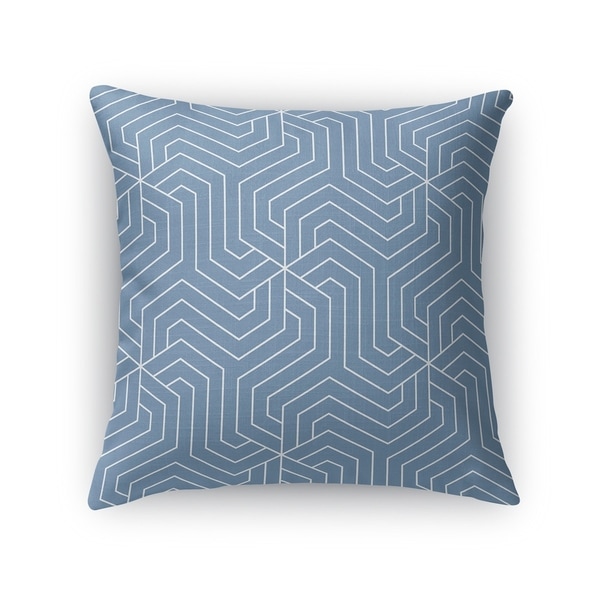 BRICKLE BLUE Accent Pillow By Kavka Designs