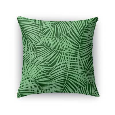 PALM PLAY GREEN Accent Pillow by Kavka Designs