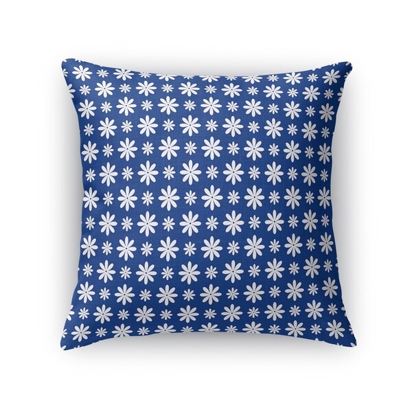 FLOWER SHOWER BLUE Accent Pillow By Kavka Designs