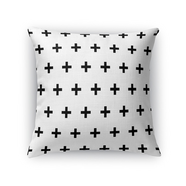 CRISS CROSS WHITE Accent Pillow By Kavka Designs