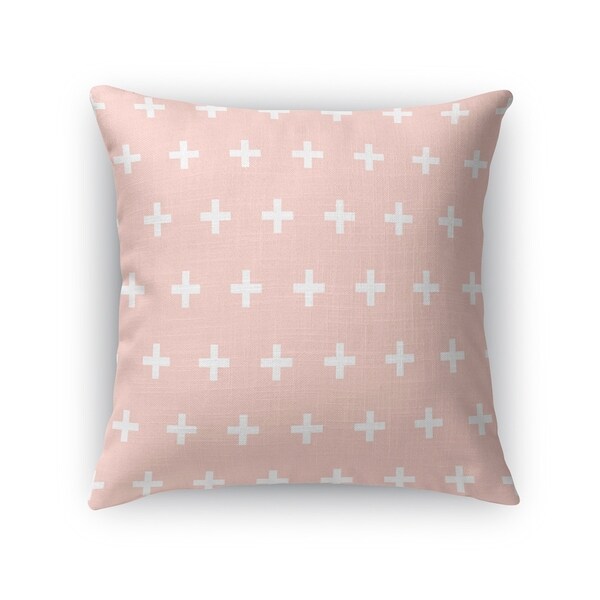 CRISS CROSS BLUSH Accent Pillow By Kavka Designs